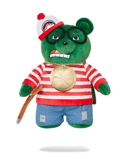 SPRAYGROUND® BACKPACK WHERES WALDO MONEYBEAR TEDDYBEAR BACKPACK