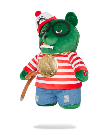 SPRAYGROUND® BACKPACK WHERES WALDO MONEYBEAR TEDDYBEAR BACKPACK