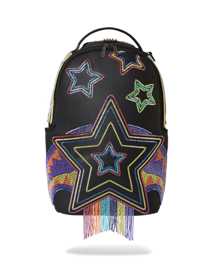 SPRAYGROUND® BACKPACK STAR RACER A.I.7 SANDFLOWER COLLAB BEADED BACKPACK