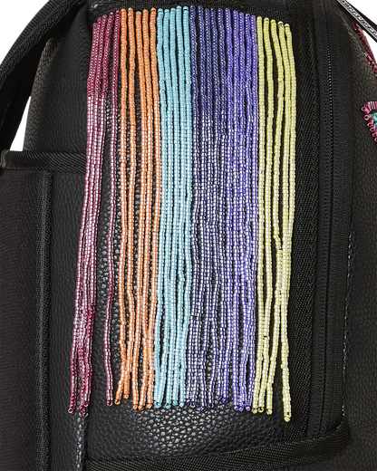 SPRAYGROUND® BACKPACK STAR RACER A.I.7 SANDFLOWER COLLAB BEADED BACKPACK