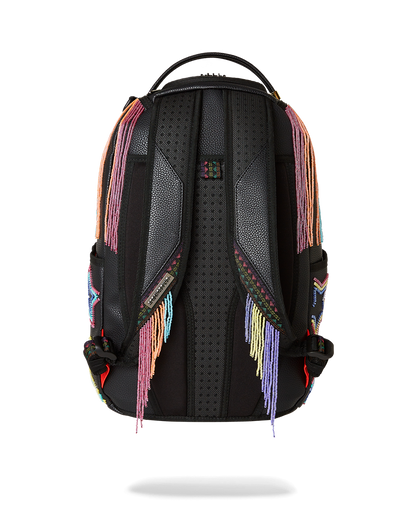SPRAYGROUND® BACKPACK STAR RACER A.I.7 SANDFLOWER COLLAB BEADED BACKPACK