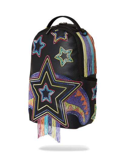 SPRAYGROUND® BACKPACK STAR RACER A.I.7 SANDFLOWER COLLAB BEADED BACKPACK