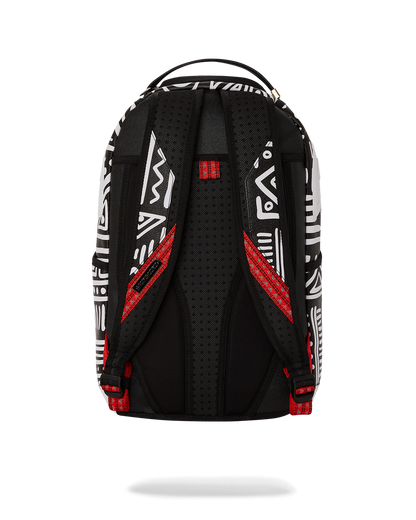 SPRAYGROUND® BACKPACK A.I.8 AFRICAN INTELLIGENCE - ORIGIN STORY BACKPACK (DLXV)