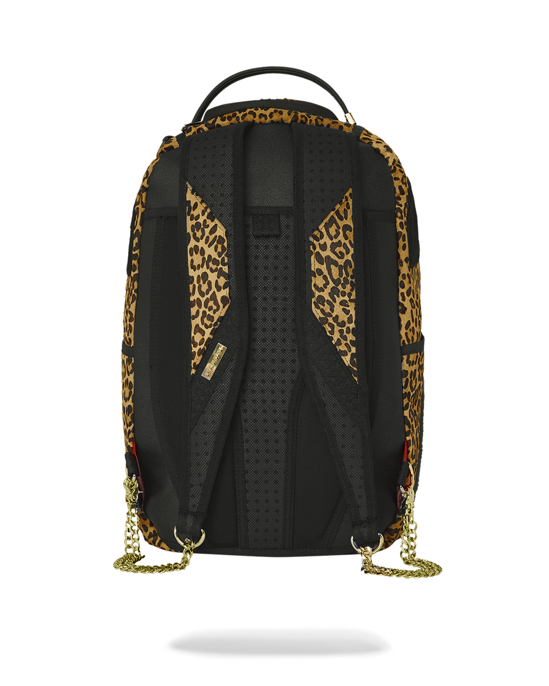 SPRAYGROUND® BACKPACK A.I.8 AFRICAN INTELLIGENCE LEOPARD FUR SHARK BACKPACK