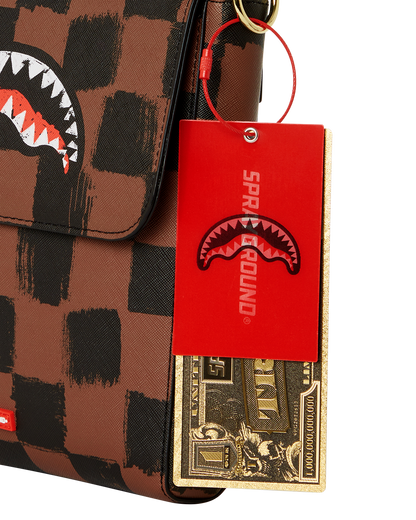 SPRAYGROUND® SLING SHARKS IN PARIS VANQUISH LARGE SLING CROSSBODY