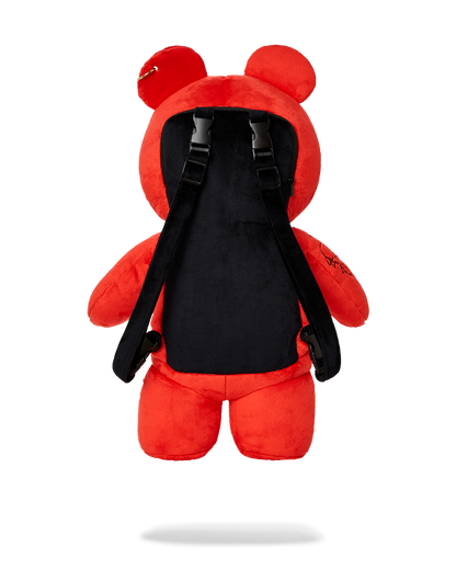 SPRAYGROUND® BACKPACK DIABLO PLUSH TEDDYBEAR BACKPACK