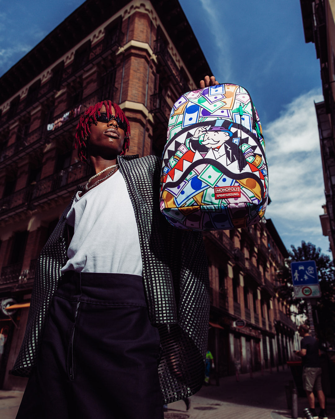 SPRAYGROUND® BACKPACK MONOPOLY WALL STREET BACKPACK