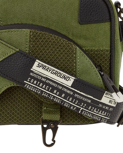 SPRAYGROUND® TOILETRY SPECIAL OPS OPERATION SUCCE$$ BRICKSIDE TOILETRY MESSENGER BAG