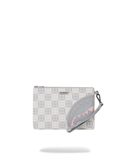 SPRAYGROUND® POUCHETTE A.I.8 AFRICAN INTELLIGENCE BOOKED & BUSY CROSSOVER CLUTCH