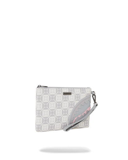 SPRAYGROUND® POUCHETTE A.I.8 AFRICAN INTELLIGENCE BOOKED & BUSY CROSSOVER CLUTCH