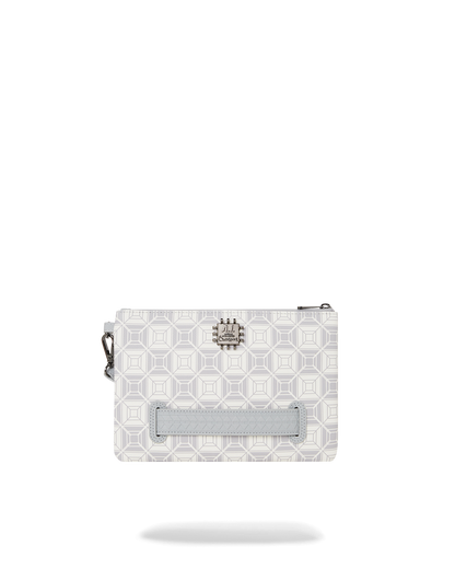 SPRAYGROUND® POUCHETTE A.I.8 AFRICAN INTELLIGENCE BOOKED & BUSY CROSSOVER CLUTCH