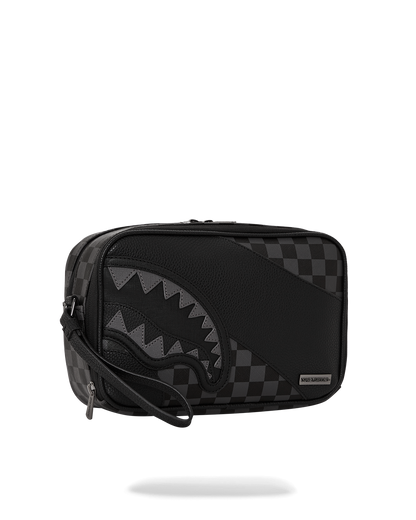 SPRAYGROUND® TOILETRY RACEWAY SHADOW PHANTOM TOILETRY BRICKSIDE BAG