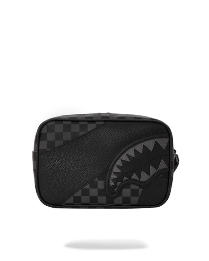SPRAYGROUND® TOILETRY RACEWAY SHADOW PHANTOM TOILETRY BRICKSIDE BAG