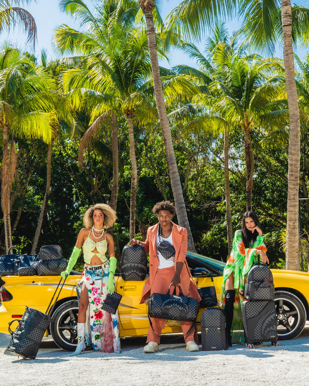 SPRAYGROUND® POUCH RACEWAY SHADOW PHANTOM POUCH