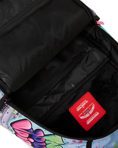 SPRAYGROUND® BACKPACK KARMA'S WORLD TURN UP THE VOLUME BACKPACK