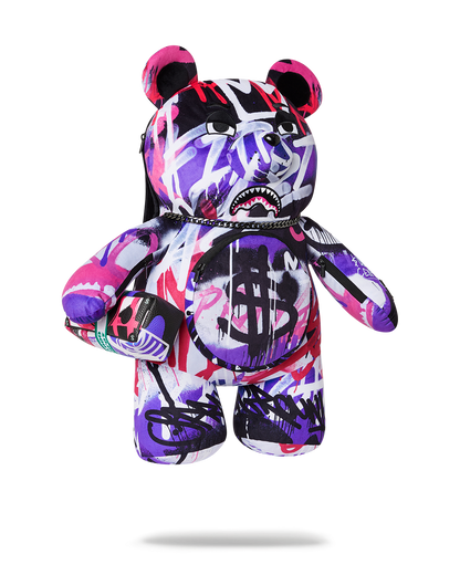 SPRAYGROUND® BACKPACK VANDAL COUTURE MONEYBEAR TEDDYBEAR BACKPACK
