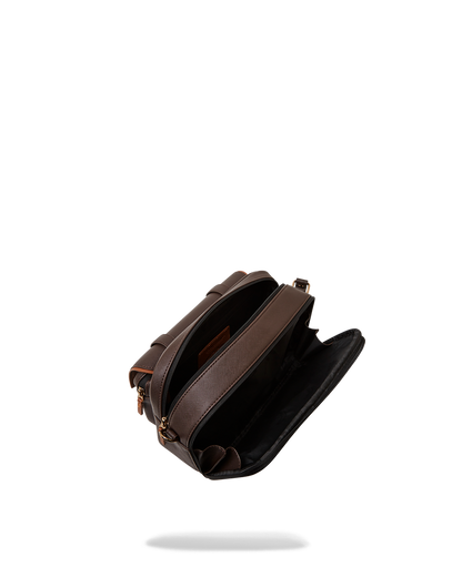 SPRAYGROUND® TOILETRY SPECIAL OPS BROWN CHECKERED TOILETRY BAG