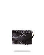 SPRAYGROUND® POUCHETTE BLACK 3AM FURR CROSSOVER CLUTCH