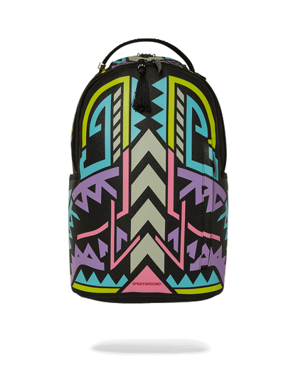 SPRAYGROUND® BACKPACK A.I. PATH TO THE FUTURE III BACKPACK - SANDFLOWER COLLAB (GLOW IN THE DARK)