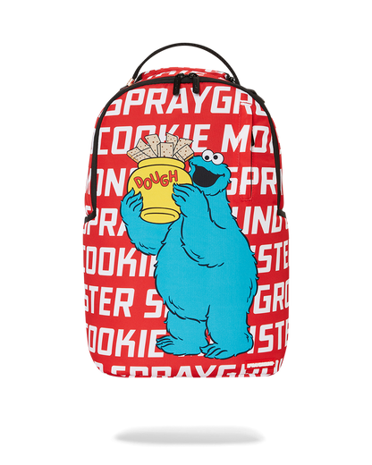 SPRAYGROUND® BACKPACK SESAME STREET COOKIE MONSTER SPRAYGROUND REPEAT DLXSR BACKPACK