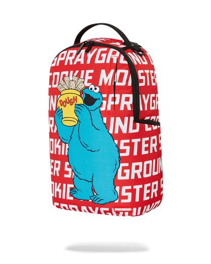 SPRAYGROUND® BACKPACK SESAME STREET COOKIE MONSTER SPRAYGROUND REPEAT DLXSR BACKPACK