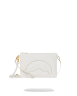 SPRAYGROUND® POUCHETTE PEARL SHARKMOUTH CROSSOVER CLUTCH