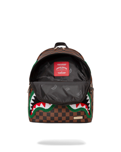 SPRAYGROUND® BACKPACK CHENILLE SHARKS IN PARIS SAVAGE BACKPACK