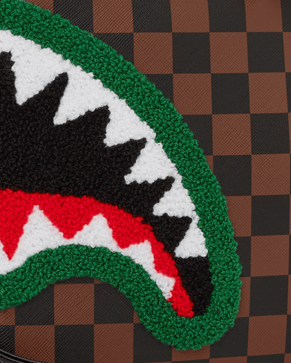 SPRAYGROUND® TOILETRY CHENILLE SHARKS IN PARIS TOILETRY BAG