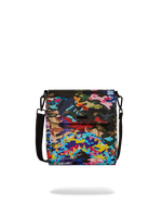 SPRAYGROUND® SLING SLICED AND DICED CAMO MESSENGER SLING BAG