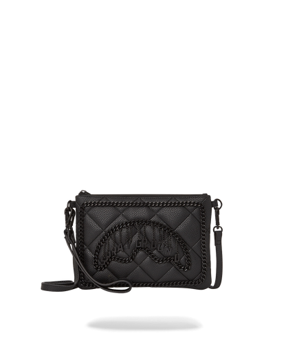 SPRAYGROUND® POUCHETTE QUILTED CHAIN CROSSOVER CLUTCH