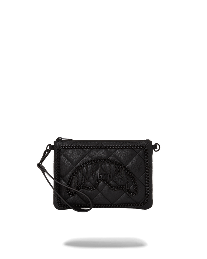 SPRAYGROUND® POUCHETTE QUILTED CHAIN CROSSOVER CLUTCH