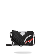 SPRAYGROUND® POUCHETTE TRIPLE DECKER HEIR TO THE THRONE CROSSOVER CLUTCH