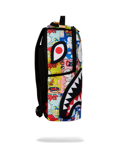 SPRAYGROUND® BACKPACK CASPER MAGAZINE ART DLXSR BACKPACK