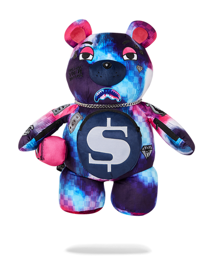 SPRAYGROUND® BACKPACK TYE CHECK MONEYBEAR TEDDYBEAR BACKPACK