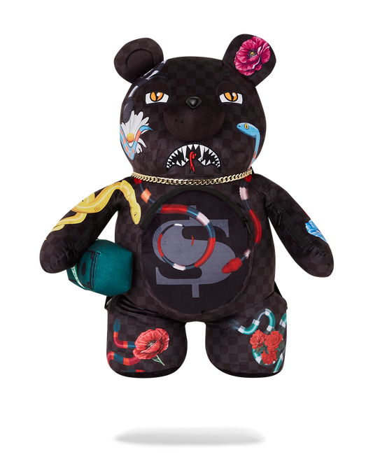 SPRAYGROUND® BACKPACK SNAKES ON A BEAR TEDDYBEAR BACKPACK
