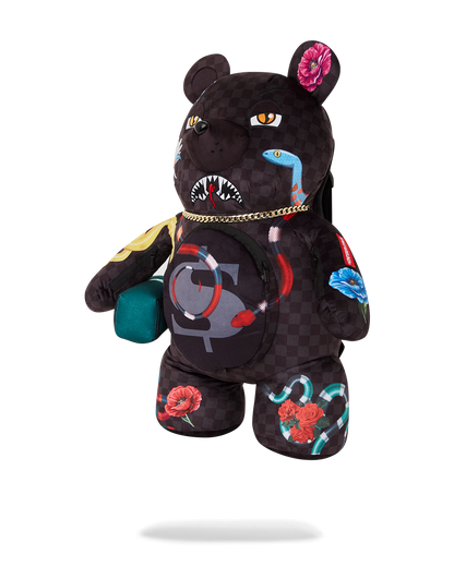 SPRAYGROUND® BACKPACK SNAKES ON A BEAR TEDDYBEAR BACKPACK