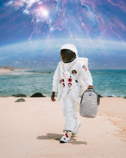 SPRAYGROUND® BACKPACK STEP INTO THE FUTURE - NASA COLLAB MOON SHARK 3D MOLDED