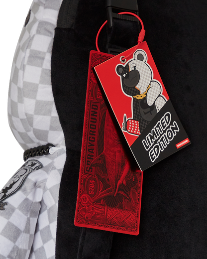SPRAYGROUND® BACKPACK RING OF FIRE MONEYBEAR TEDDYBEAR BACKPACK