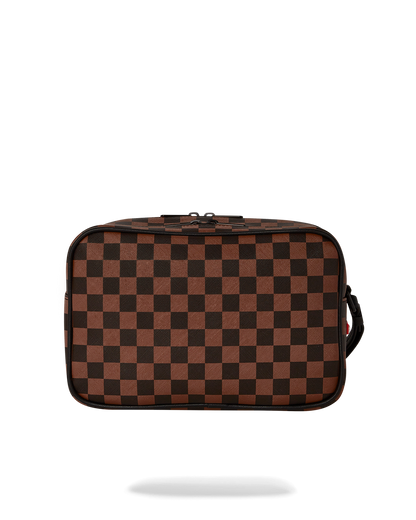 SPRAYGROUND® TOILETRY SHARKS IN PARIS CLEAR FOR TAKEOFF TOILETRY BAG