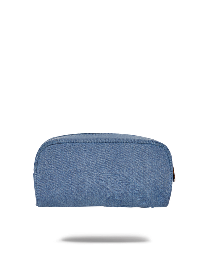 SPRAYGROUND® POUCH STONE WASHED SHARK PENCIL POUCH