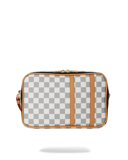SPRAYGROUND® TOILETRY HENNY LATTE BRICKSIDE TOILETRY BAG