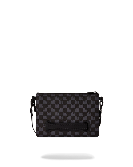 SPRAYGROUND® POUCHETTE ATOMIC VAPOR CROSSOVER CLUTCH W/ SHOULDER STRAP