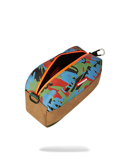 SPRAYGROUND® TOILETRY A.I. SPECIAL OPS BRICKSIDE TOILETRY MESSENGER BAG