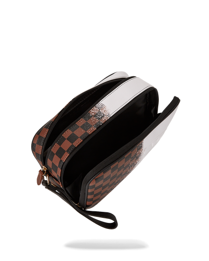 SPRAYGROUND® TOILETRY SPRAYSHARKS WORLDWIDE BRICKSIDE TOILETRY BAG