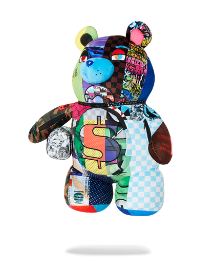 SPRAYGROUND® BACKPACK SHARK MASTERPIECES MONEYBEAR TEDDYBEAR BACKPACK