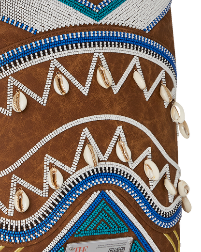 SPRAYGROUND® BACKPACK THE MET KUBA KINGDOM HEADDRESS BACKPACK