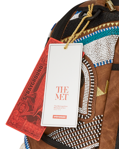SPRAYGROUND® BACKPACK THE MET KUBA KINGDOM HEADDRESS BACKPACK