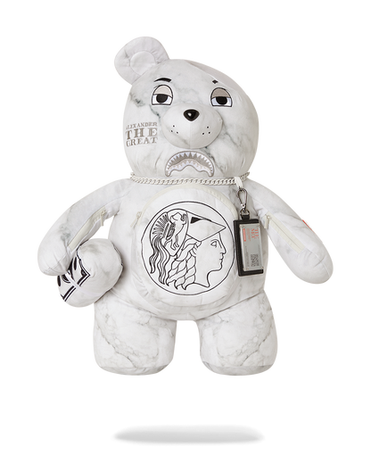 SPRAYGROUND® BACKPACK THE MET ALEXANDER THE GREAT MACEDONIAN TEDDYBEAR BACKPACK