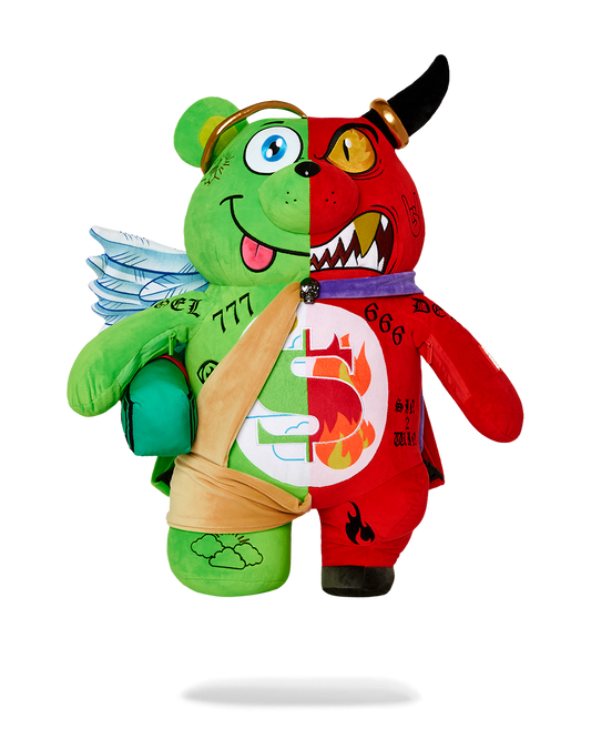 SPRAYGROUND® BACKPACK ANGEL VS DEVIL BEAR BACKPACK