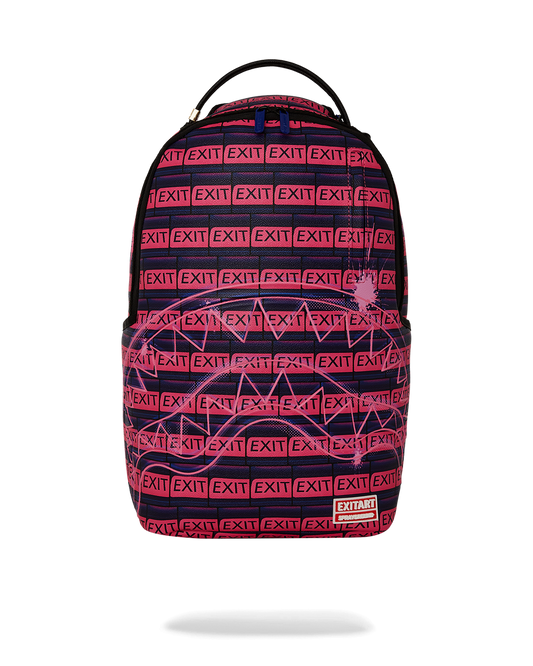 SPRAYGROUND® BACKPACK EXIT PINK STRIPE BACKPACK